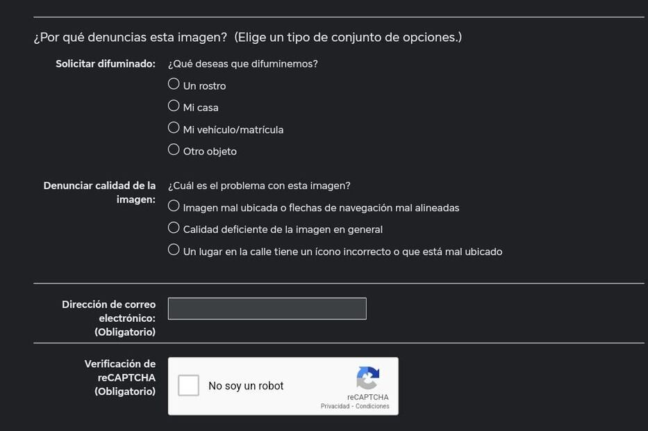 También es posible difuminar rostros, autos y matrículas. Foto: Captura de pantalla