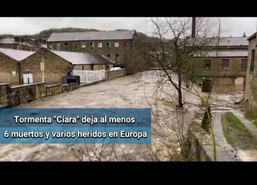 Tormenta "Ciara" deja al menos 6 muertos y varios heridos en Europa