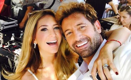 Gabriel Soto y su exesposa Geraldine Bazán, de nuevo juntos en foto que alborota redes