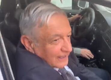 Ser abuelo, "una bendición", dice AMLO ante reporteros