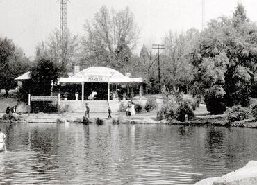 El centenario kiosco de concreto de Chapultepec