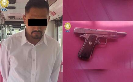 Retiran a conductor de Metrobús el "certificado de Idoneidad" tras amenazar a automovilista con una pistola