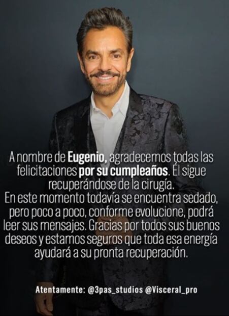 Más de 25 mil fans se unen para cantar "Las Mañanitas" a Eugenio Derbez