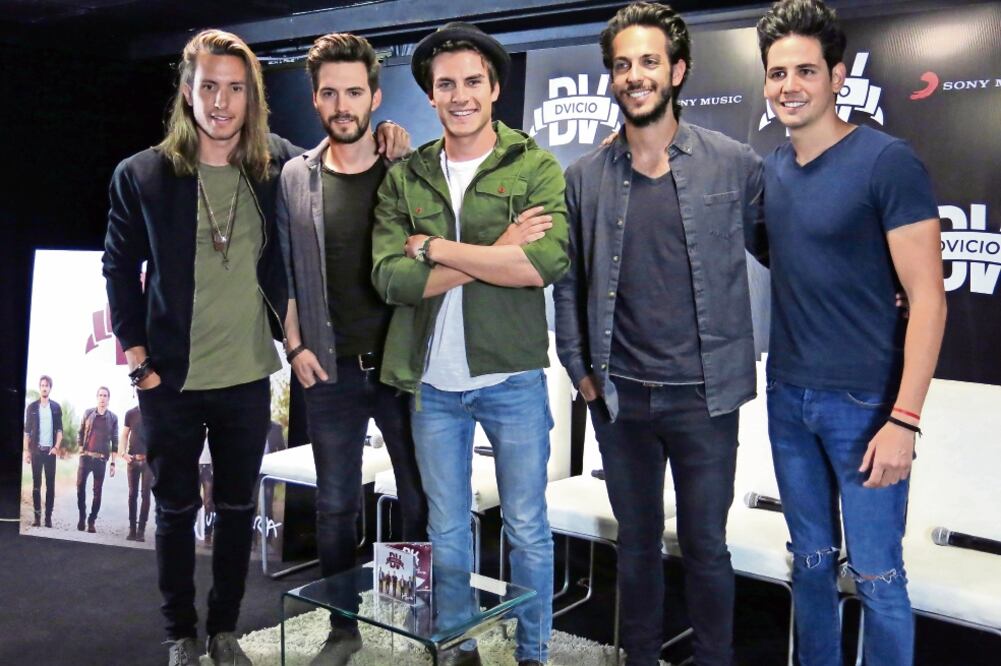 Andrés Ceballos, del grupo Dvicio, lució confundido