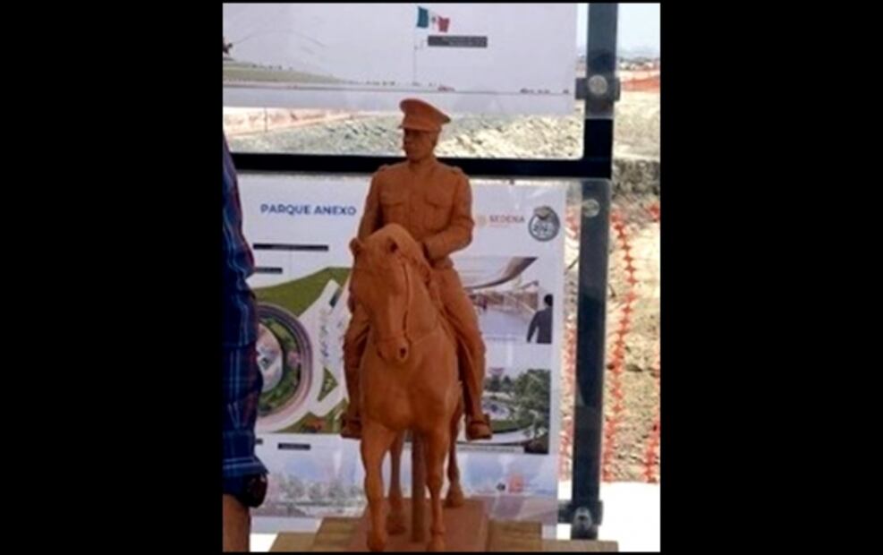 Invertirán 18 mdp en escultura para Aeropuerto Internacional “Felipe Ángeles”