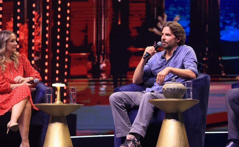 Conferencia con el actor Bradley Cooper por la fundación Telmex en el auditorio nacional. Foto: Fernanda Rojas/EL UNVIERSAL.