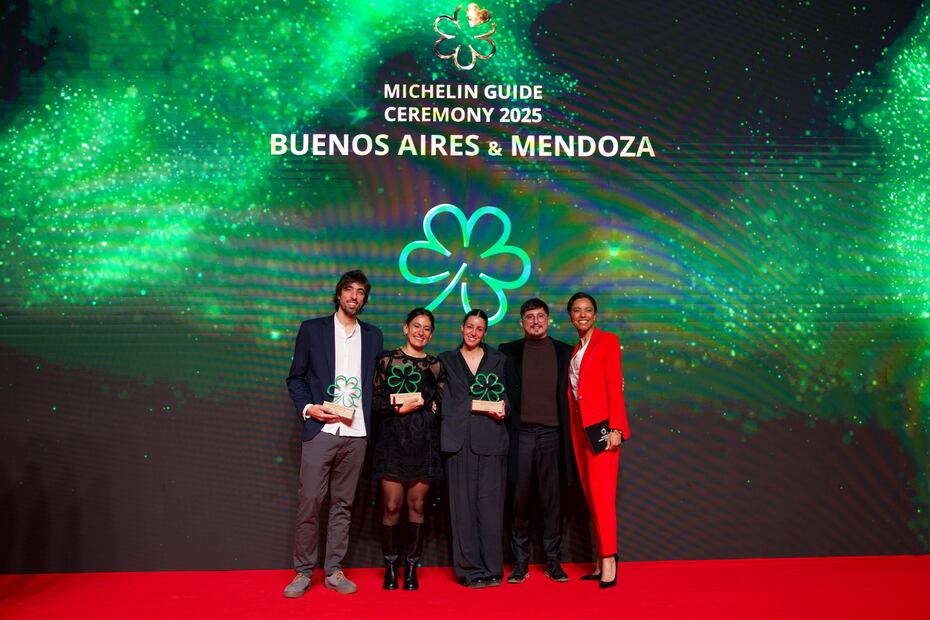 Galardonados de Buenos Aires y Mendoza fueron premiados. Foto: Cortesía Michelin