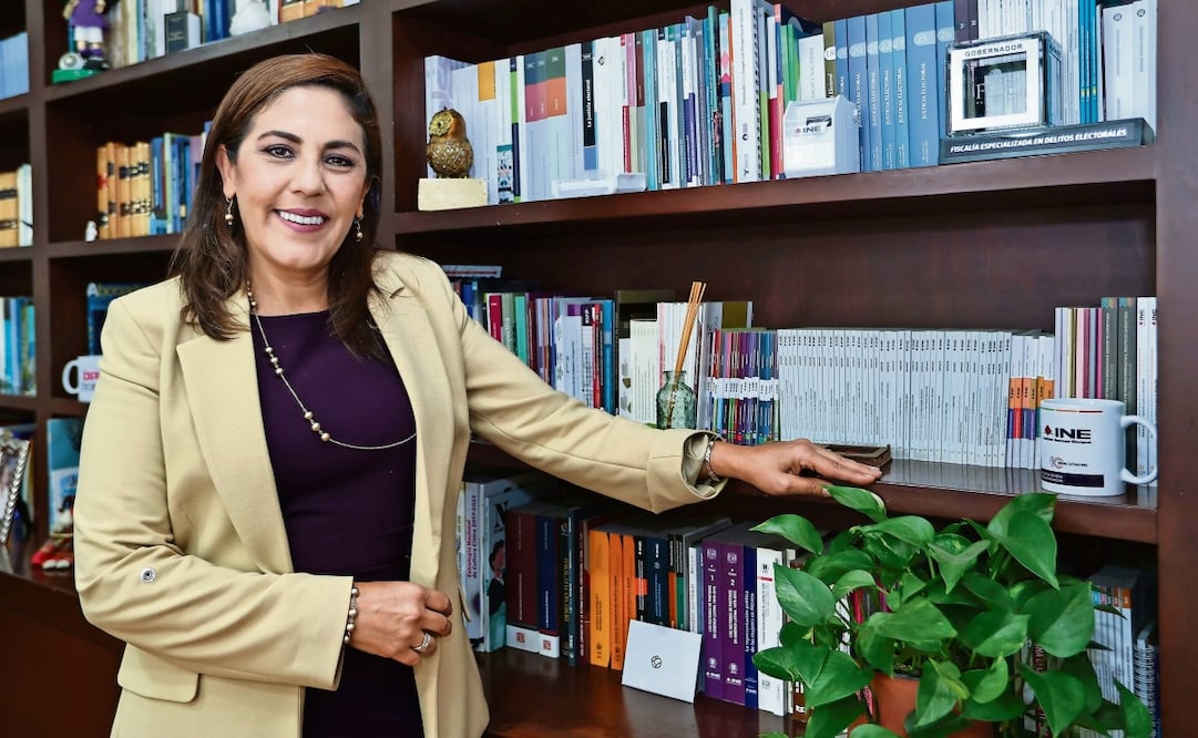Entrevista con Claudia Zavala, Consejera electoral del INE. Foto: Berenice Fregoso 
/ EL UNIVERSAL