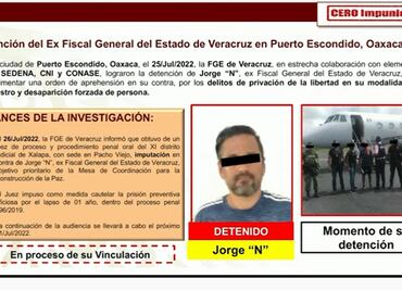 Exfiscal Jorge Winckler era objetivo prioritario para la mesa de seguridad de Veracruz: SSPC
