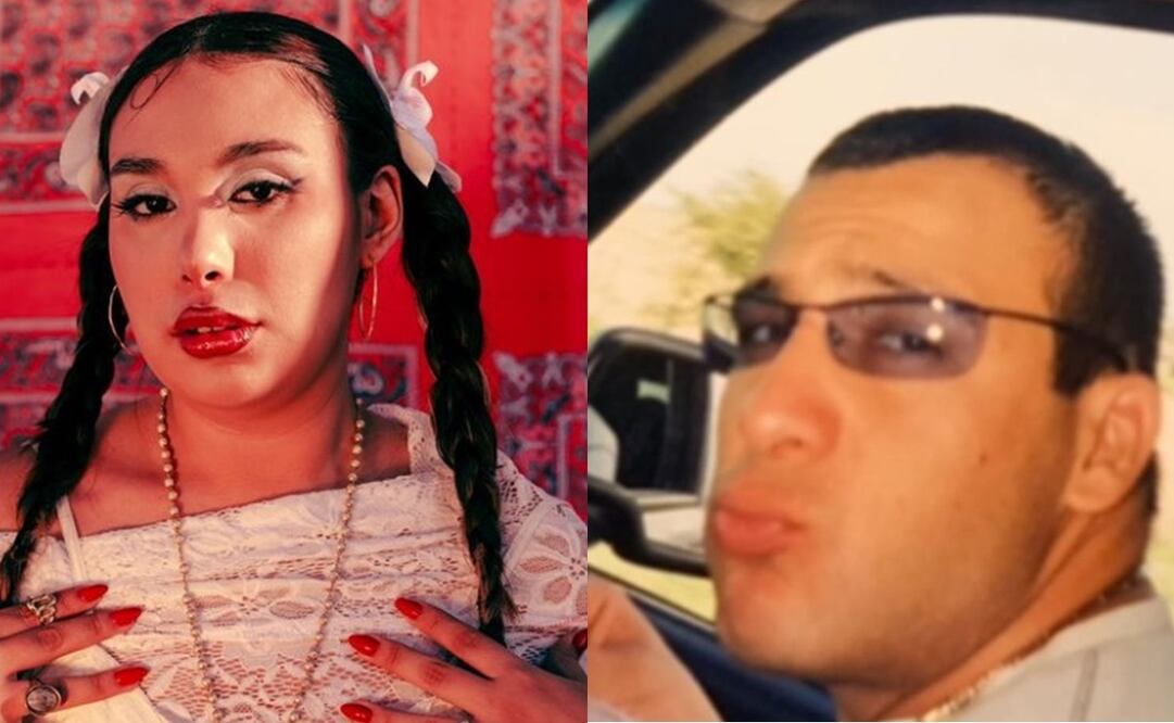 Valentina y su fallecido padre Valentín Elizalde. Foto: Instagram oficial.