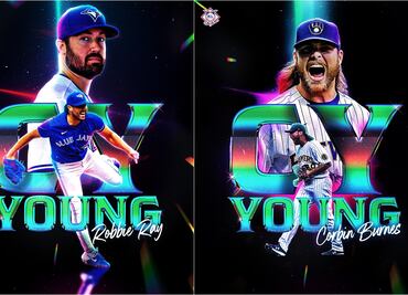 Robbie Ray y Corbin Burnes, los ganadores del Cy Young