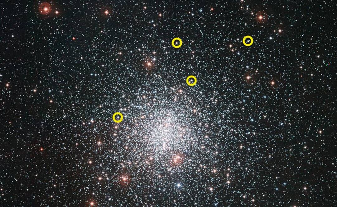 Las oscilaciones acústicas resonantes en M4, uno de los cúmulos de estrellas más antiguos conocidos de la Vía Láctea, con una antigüedad calculada de unos 13 mil millones de años. FOTO: Royal Astronomical Society.