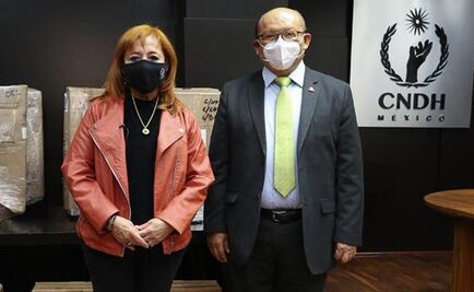 CNDH dona 41 televisores a Conalep para actividades educativas