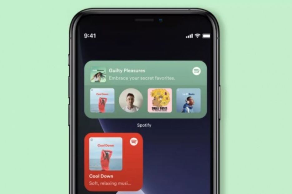 Spotify ya cuenta con widget para iOS 14