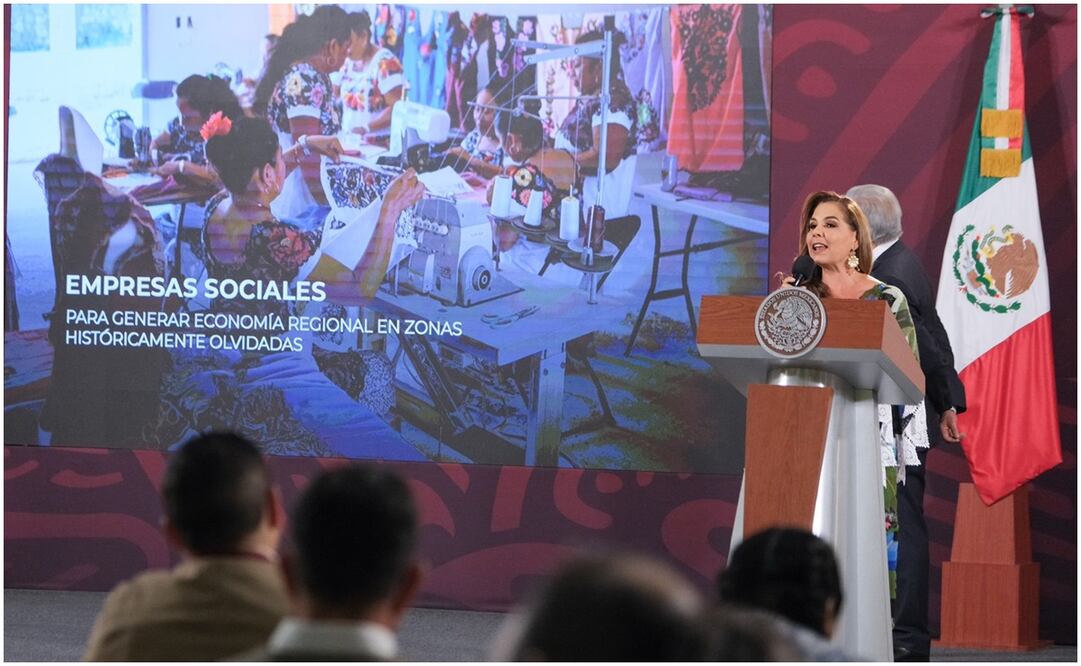 Gobernadora de Quintana Roo, Mara Lezama. Foto: Especial