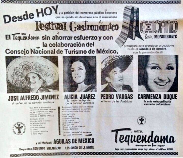 La canción que José Alfredo escribió para Colombia