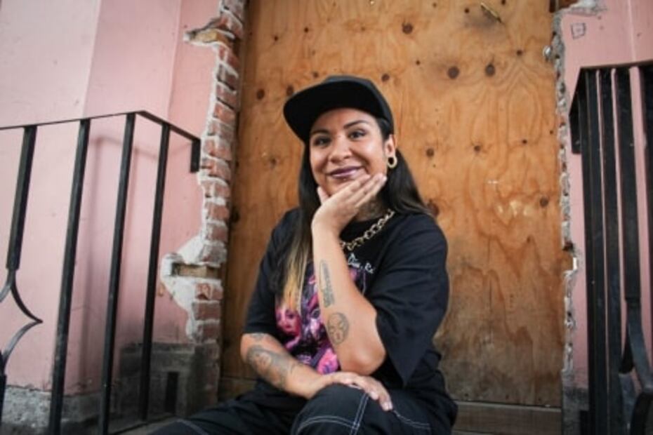 Masta Quba, la rapera que lanza rimas con “la rabia de una loba”