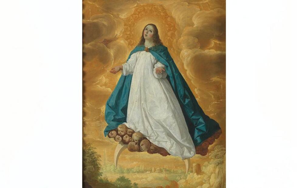 "Inmaculada Concepción", de Francisco de Zurbarán. Foto: Archivo / EL UNIVERSAL