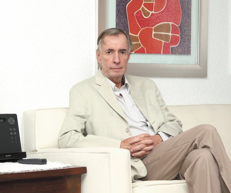 José Antonio Crespo, Historiador y analista político. Foto: Carlos Mejía. EL UNIVERSAL