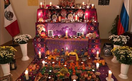 La tradición del Día de Muertos viaja a Rusia