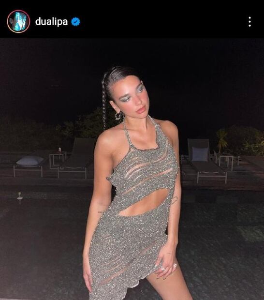 Dua Lipa nos muestra cómo llevar un vestido cut out esta temporada