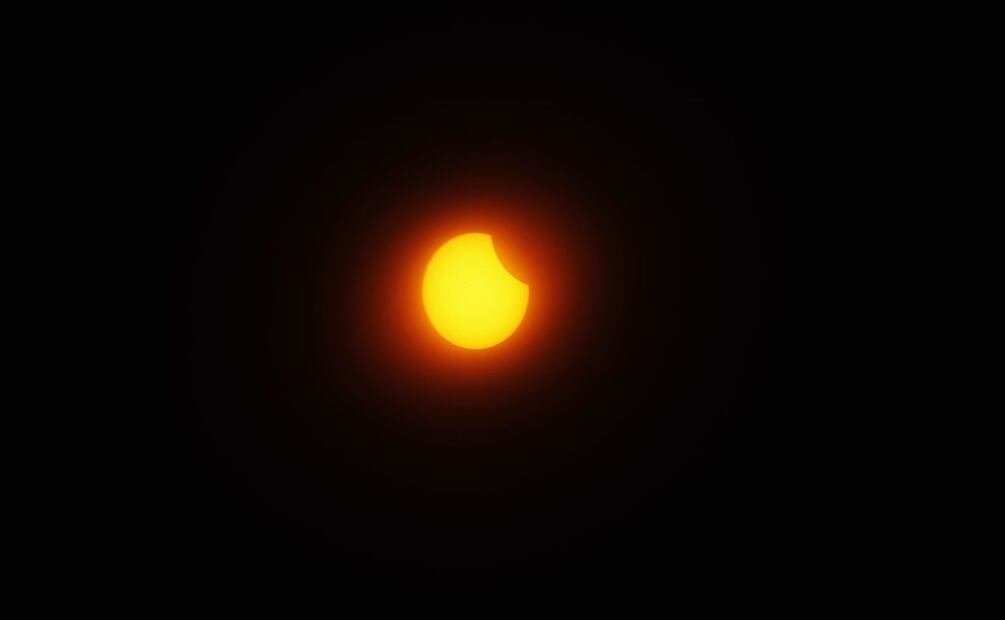 Eclipse Villahermosa, Tabasco. Foto: Luma López