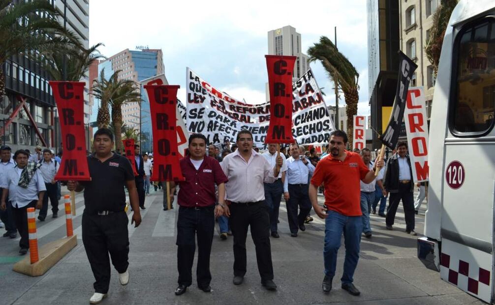 El secretario general de la CROM declaró que los trabajadores serán afectados con las modificaciones propuestas. Foto: CROM