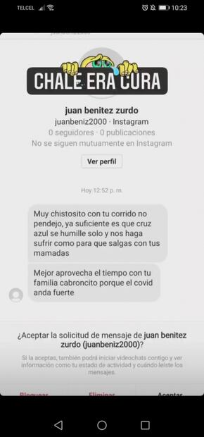 Edén Muñoz se inspira en los múltiples fracasos del Cruz Azul para su tema "La cruzazulié contigo"