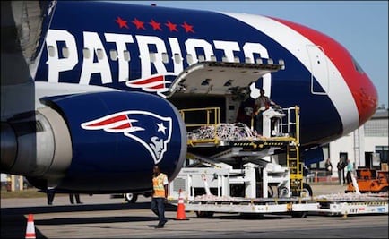 Los Patriots estrenan avión 