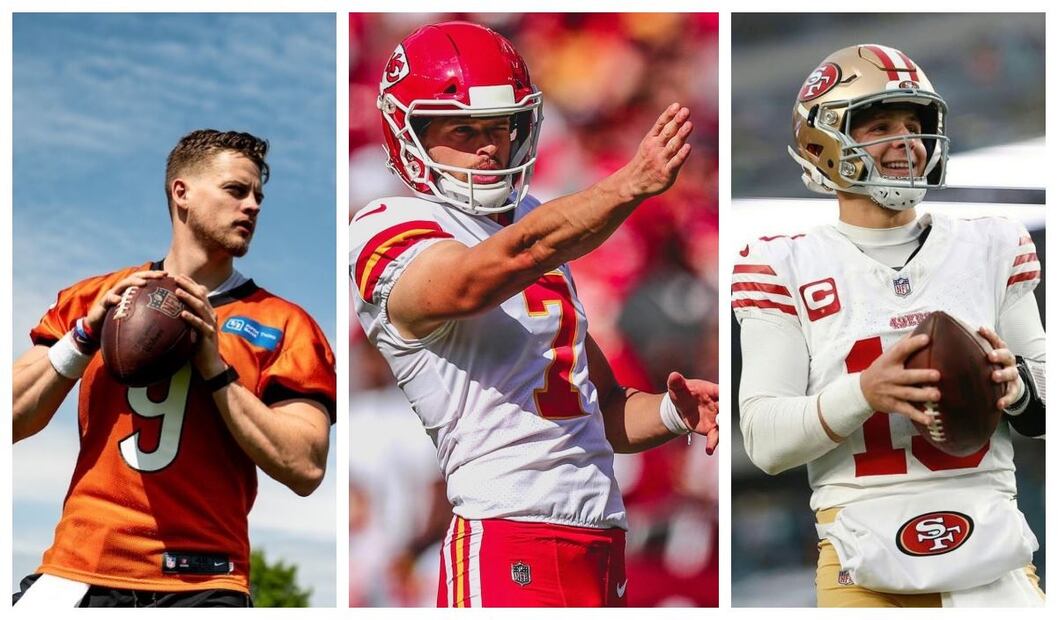 Foto: Instagram @joeyb_9 @buttkicker7 @brock.purdy13 