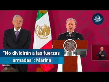Marina: Críticas contra operativo en Culiacán no dividirán a fuerzas armadas