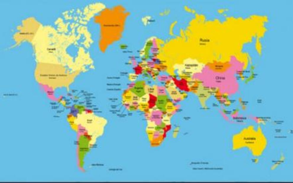 Diseñan el mapa más exacto del mundo