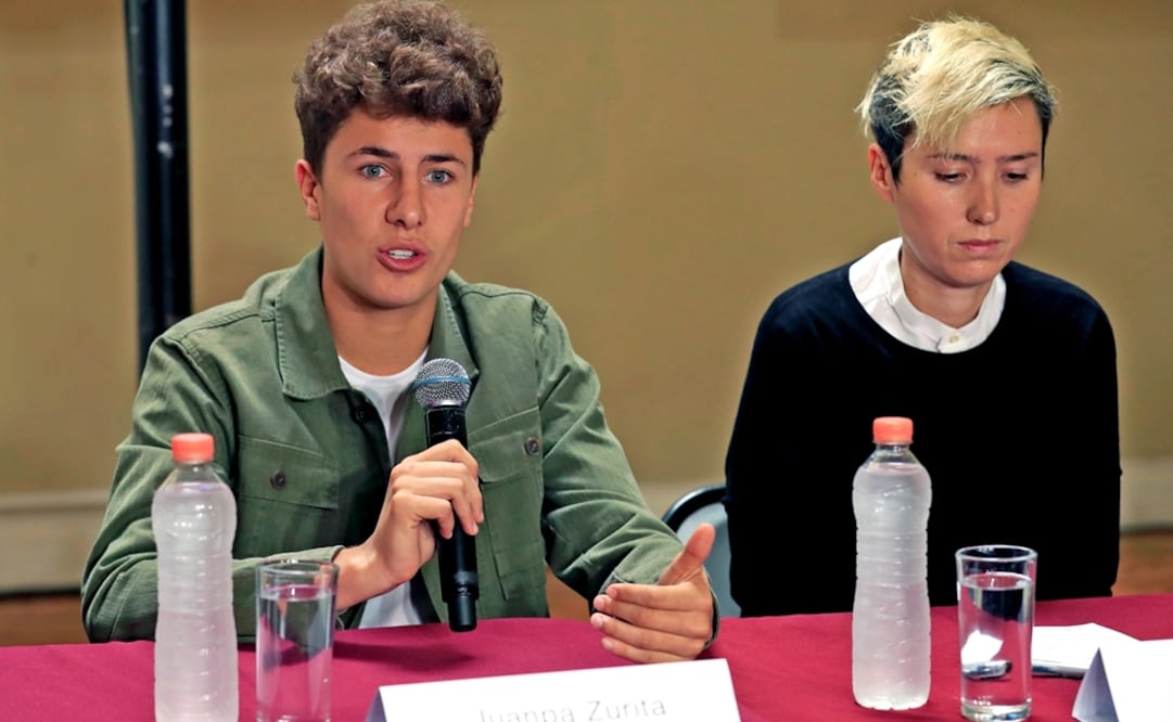 Mexico's Internet celebrity Juanpa Zurita presented the most recent results of the Love Army foundation for reconstruction projects in the State of Mexico - Photo: Irvin Olivares/EL UNIVERSAL