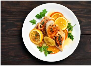 #RECETA de Pollo a la naranja