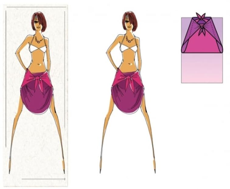 5 maneras de lucir un pareo en verano