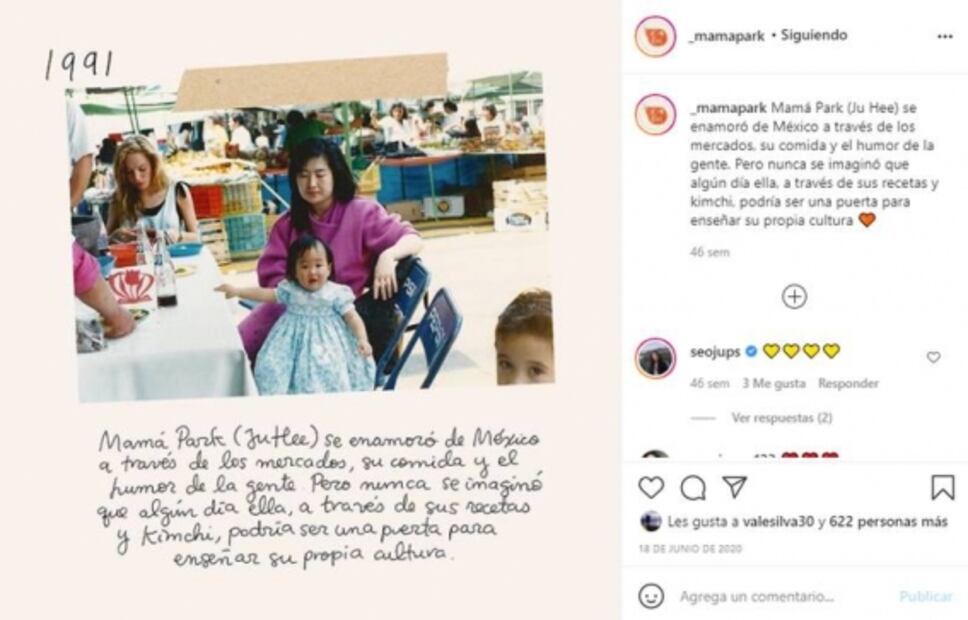 Mamá Park, más que un frasco de kimchi, es una muestra de amor