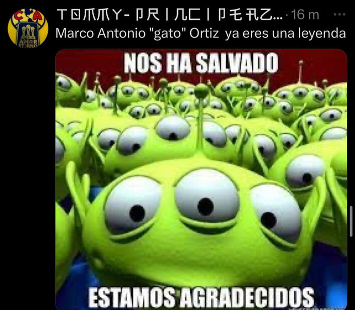 LOS MEJORES MEMES DE LA VICTORIA DEL AMÉRICA ANTE ATLAS