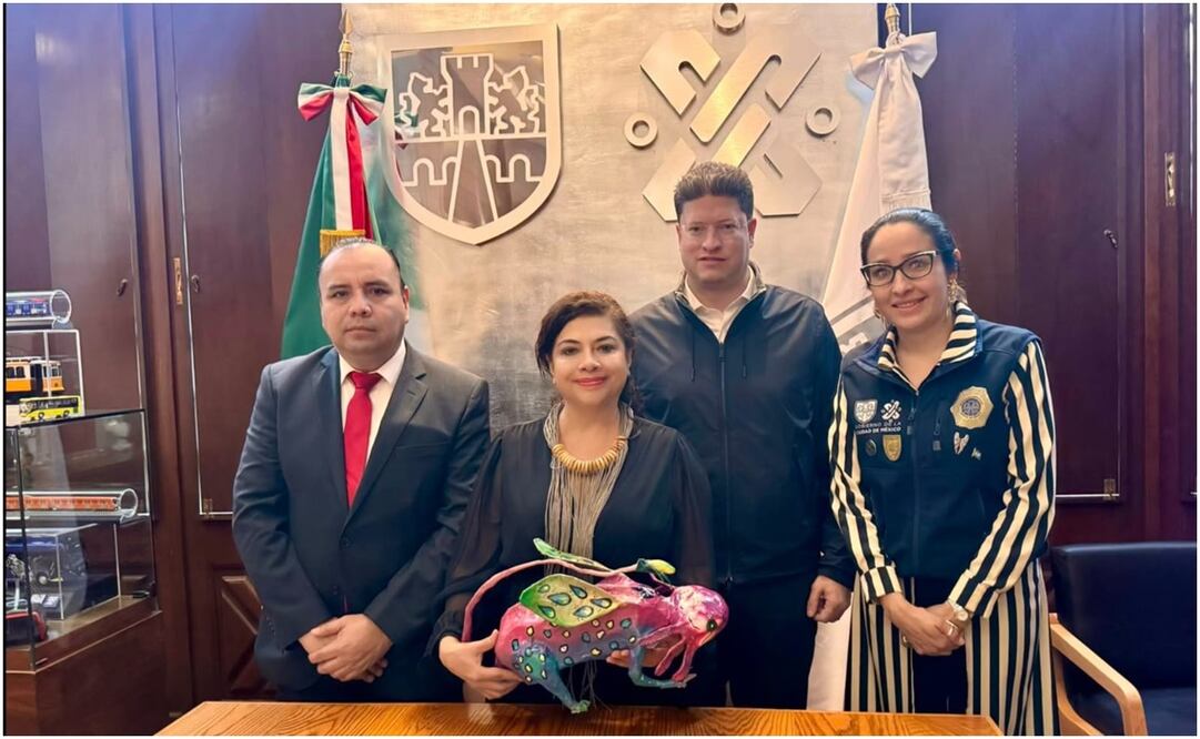 Clara Brugada nombró a Andrés Ponce Aceituno como subsecretario del Sistema Penitenciario. Foto: Especial