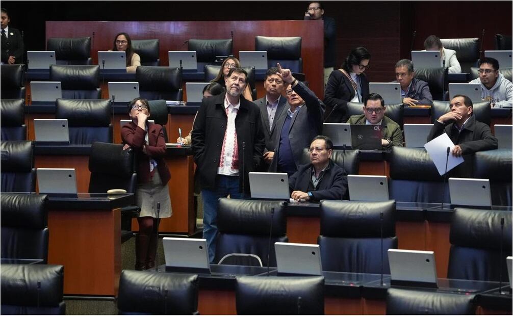 Así es la tómbola judicial para la elección para la sesión en el Senado. Foto: Tomada de @fernandeznorona