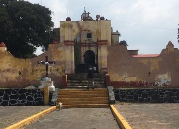 Pobladores aportan recursos para concluir obra en santuario dañado en sismo del 2017
