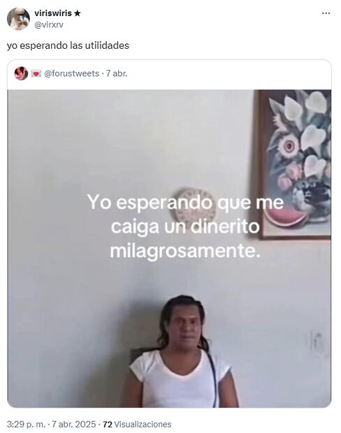 Los mejores memes del reparto de utilidades 2025. Foto: Redes Sociales