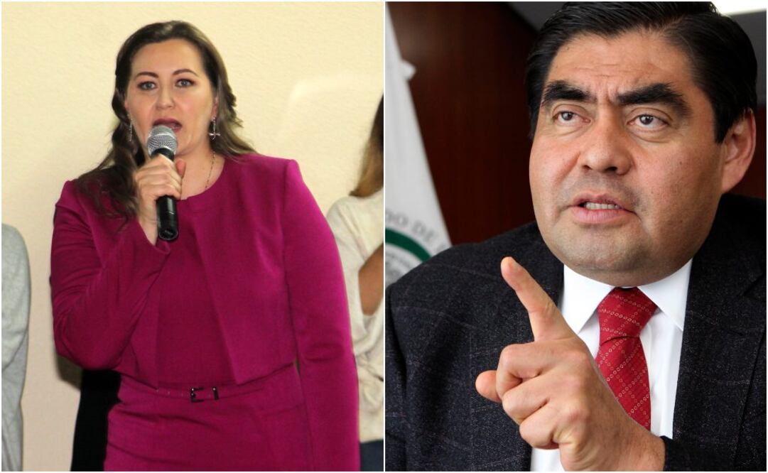 Martha Érika Alonso y Miguel Barbosa. FOTOS: EL UNIVERSAL