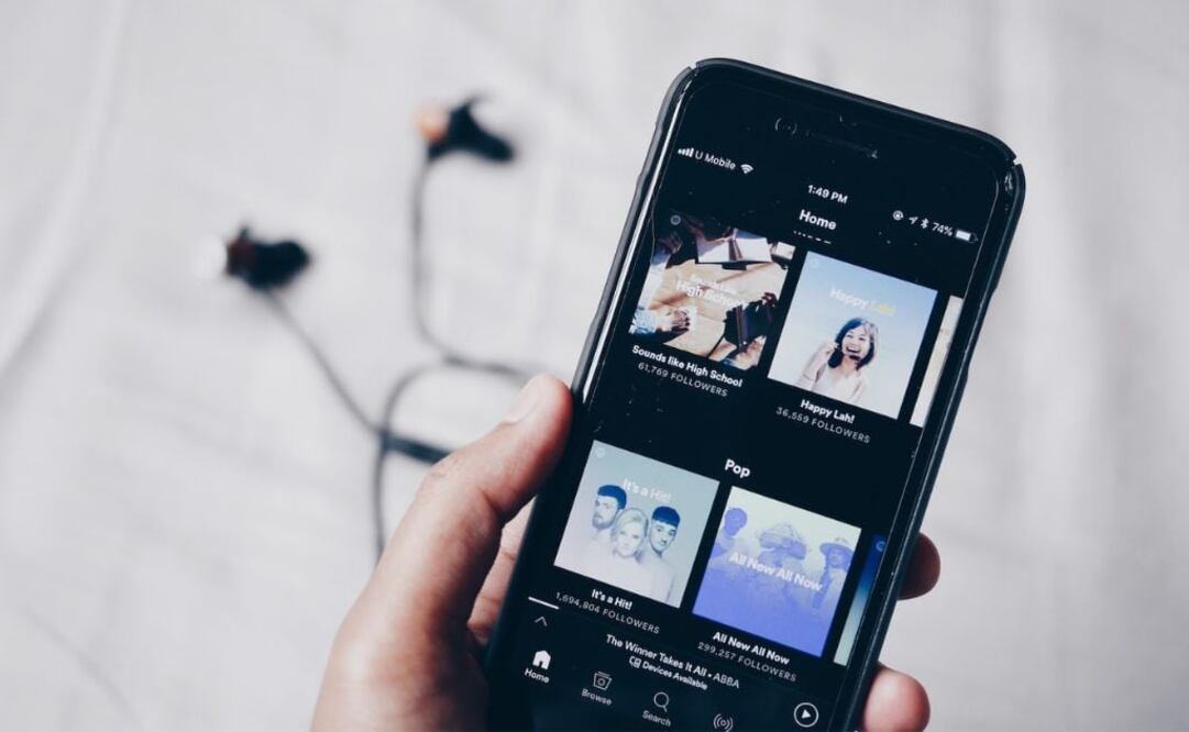 Algoritmo de Spotify. Fuente: Unsplash.com
