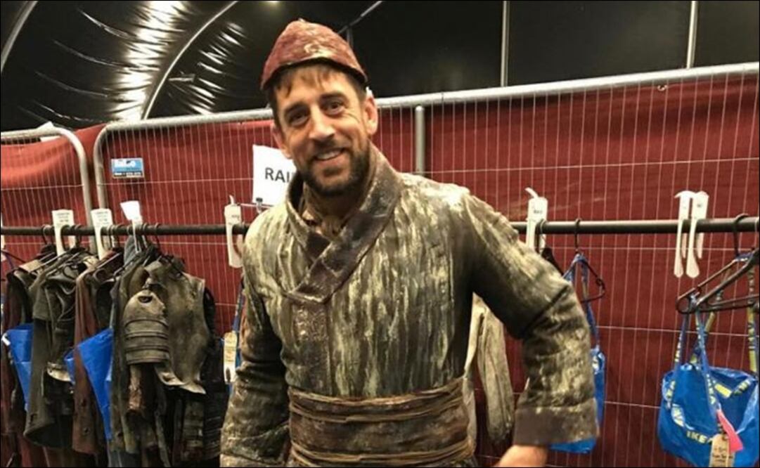 Aaron Rodgers apareció unos segundos en la serie. Foto: IG
