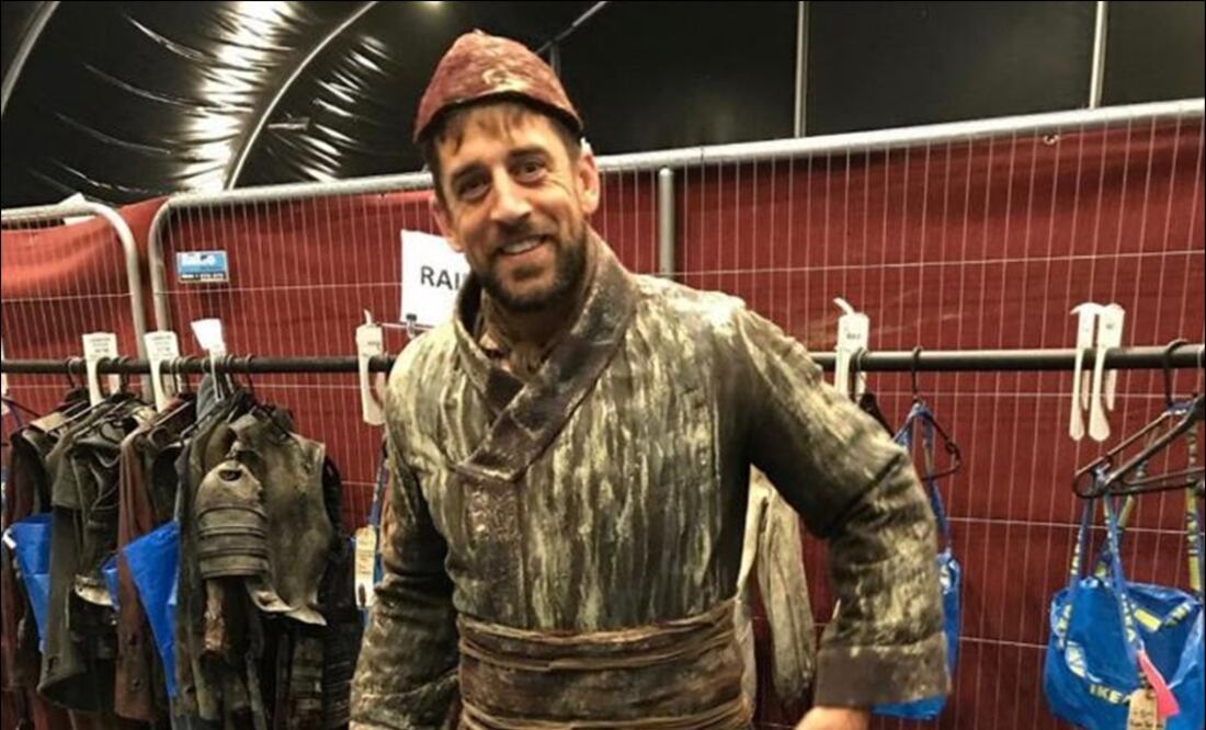 Aaron Rodgers apareció unos segundos en la serie. Foto: IG