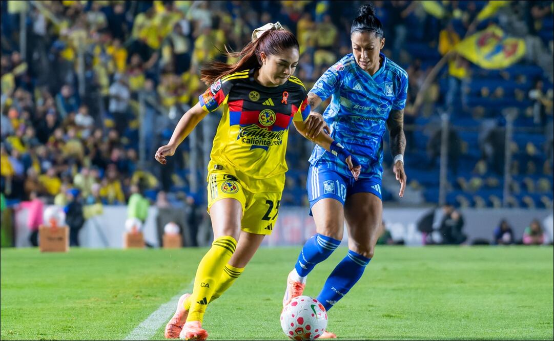 Tigres y América se enfrentan en la final del Apertura 2025 de la Liga MX Femenil / FOTO: Imago7