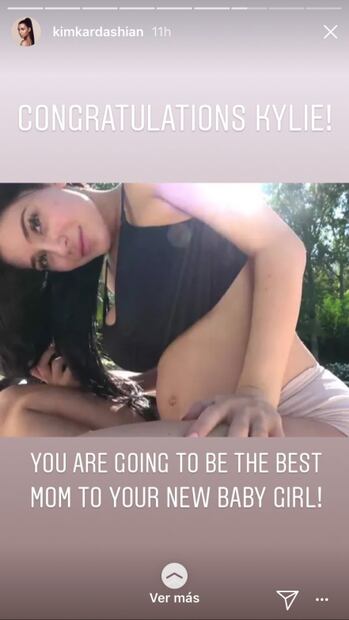Así fue como la familia Kardashian celebró el anuncio del embarazo de Kylie Jenner