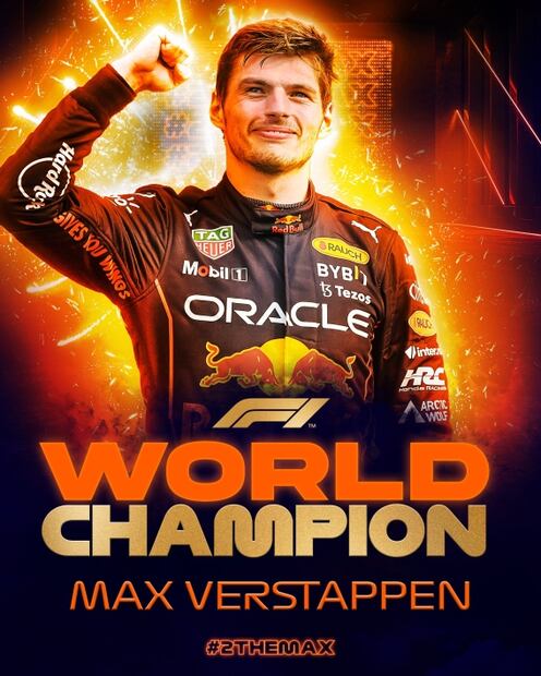 Max Verstappen consigue el bicampeonato mundial de la F1