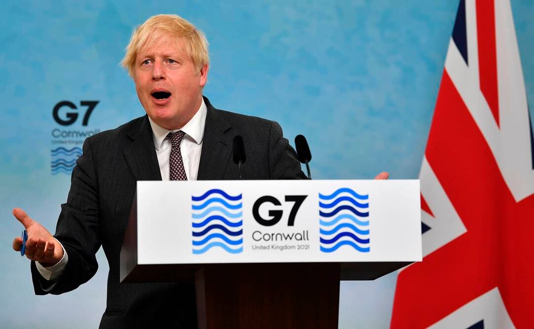 Boris Johnson, primer ministro de Reino Unido. Foto: AP