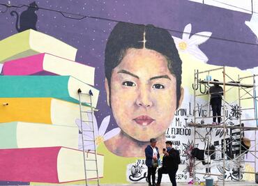“Si uno no hace algo todos los casos se olvidan”: Artistas del mural para Diana, asesinada en Edomex